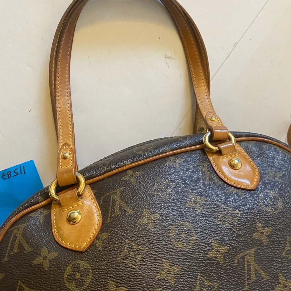Louis Vuitton Brown Monogram Handbag 11587 - Picture 8 of 11